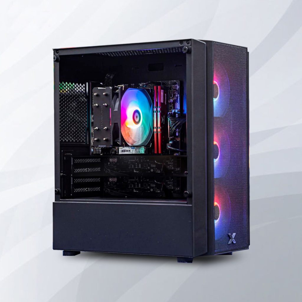 PC Gaming i3 12100F SSD 256GB Card 1060 3G RAM 16GB 550W